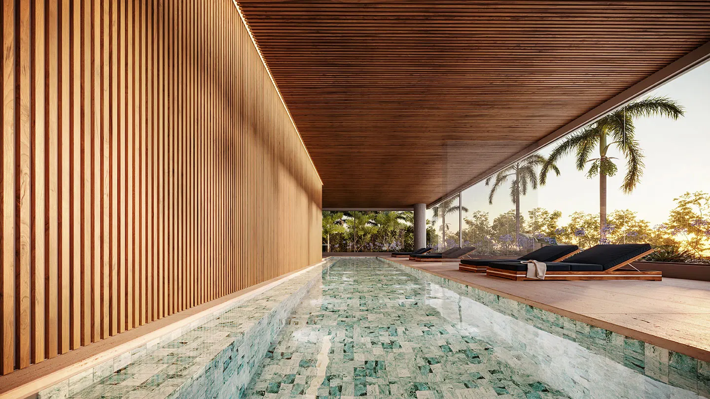 piscina coberta — Infinity Alphaville