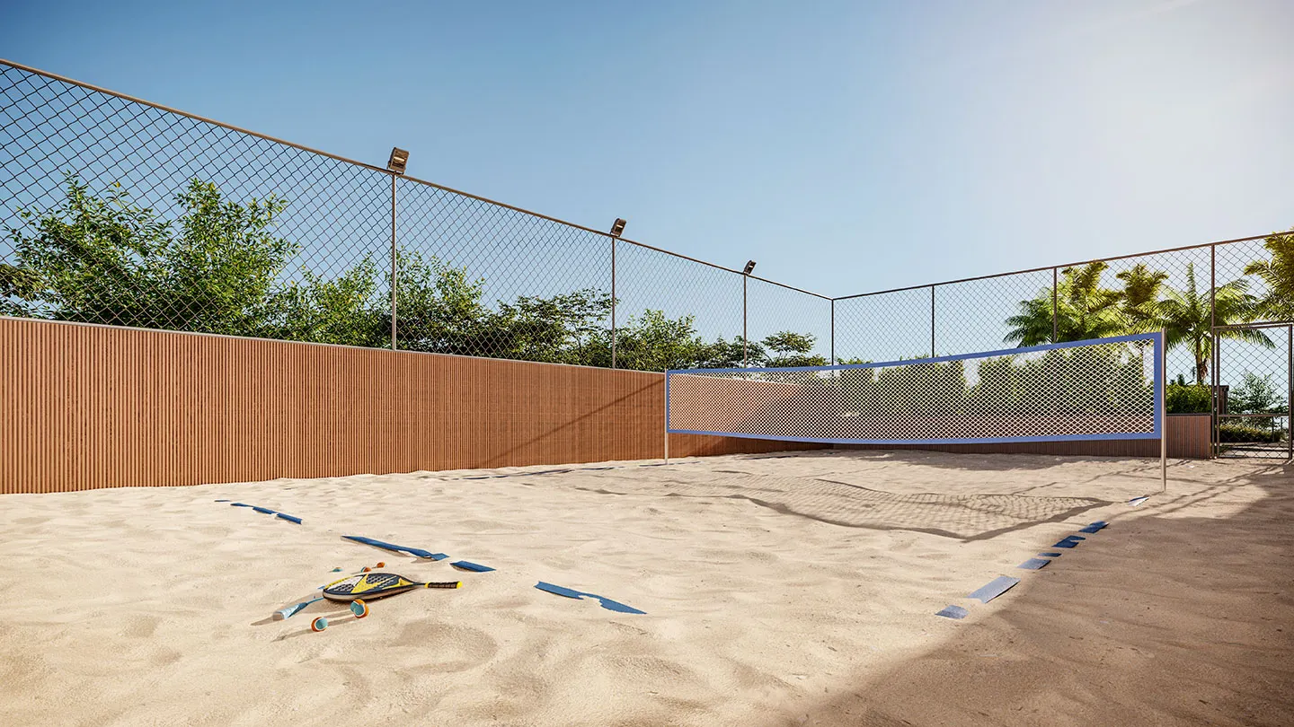 quadra de beach tênis — Infinity Alphaville