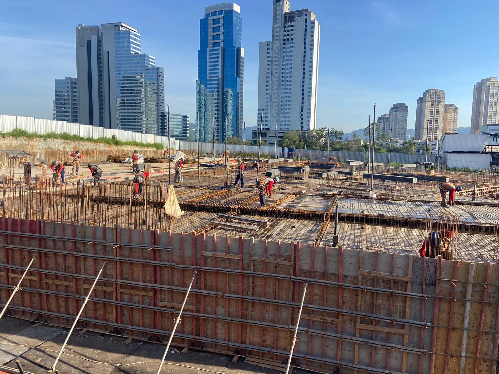 Foto da obra do Infinity Alphaville